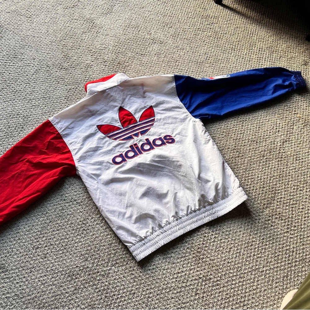 vintage Adidas windbreaker light jacket size small